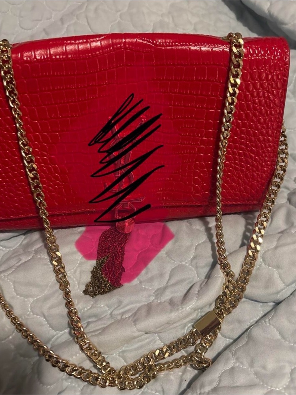 red bag